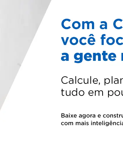 Com a Calculadora Placo, você foca na obra – o cálculo a gente resolve.