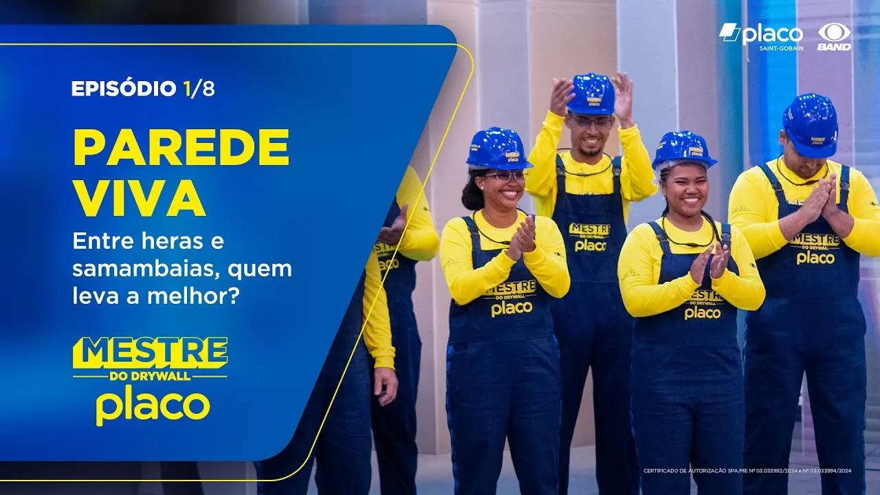REALITY SHOW MESTRE DO DRYWALL PLACO | EP 1/8 | Entre heras e samambaias, quem leva a melhor? thumbnail
